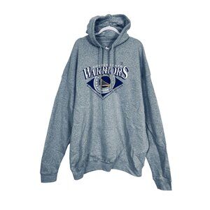 Golden State Warriors NBA Gray Hoodie Size 3XL